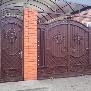 кованые ворота в Одессе